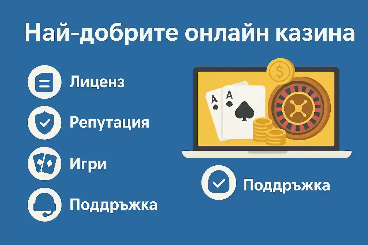 най-добрите онлайн казина българия