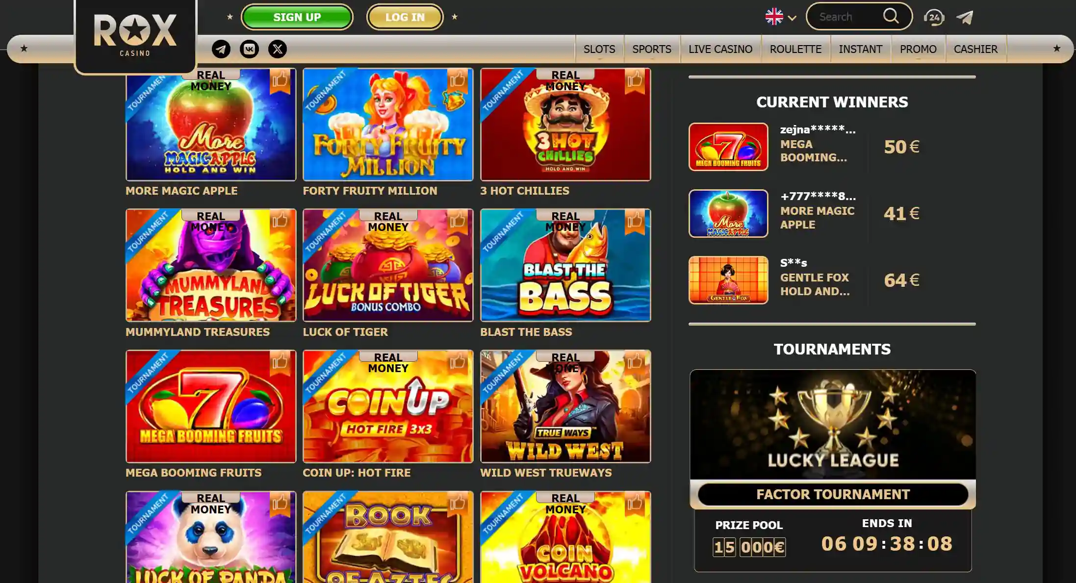 Rox casino promo codes