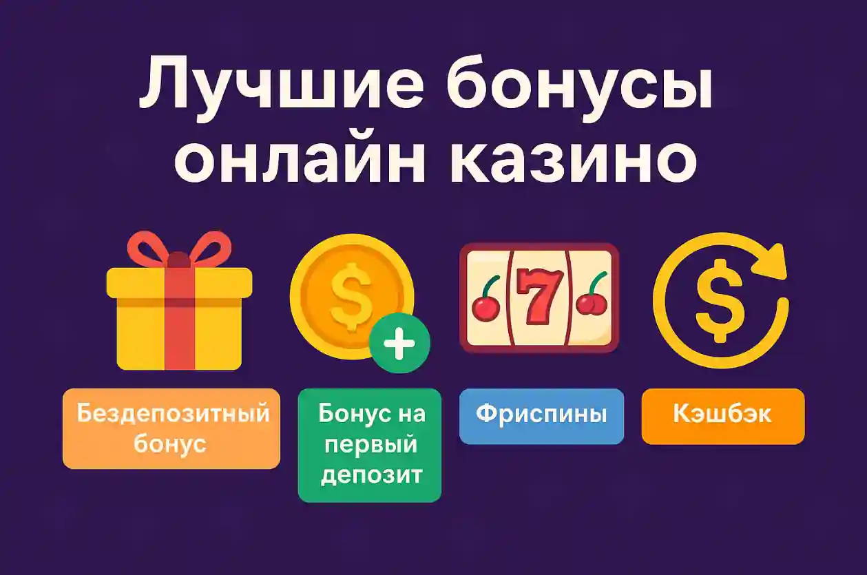 лучшие бонусы казино